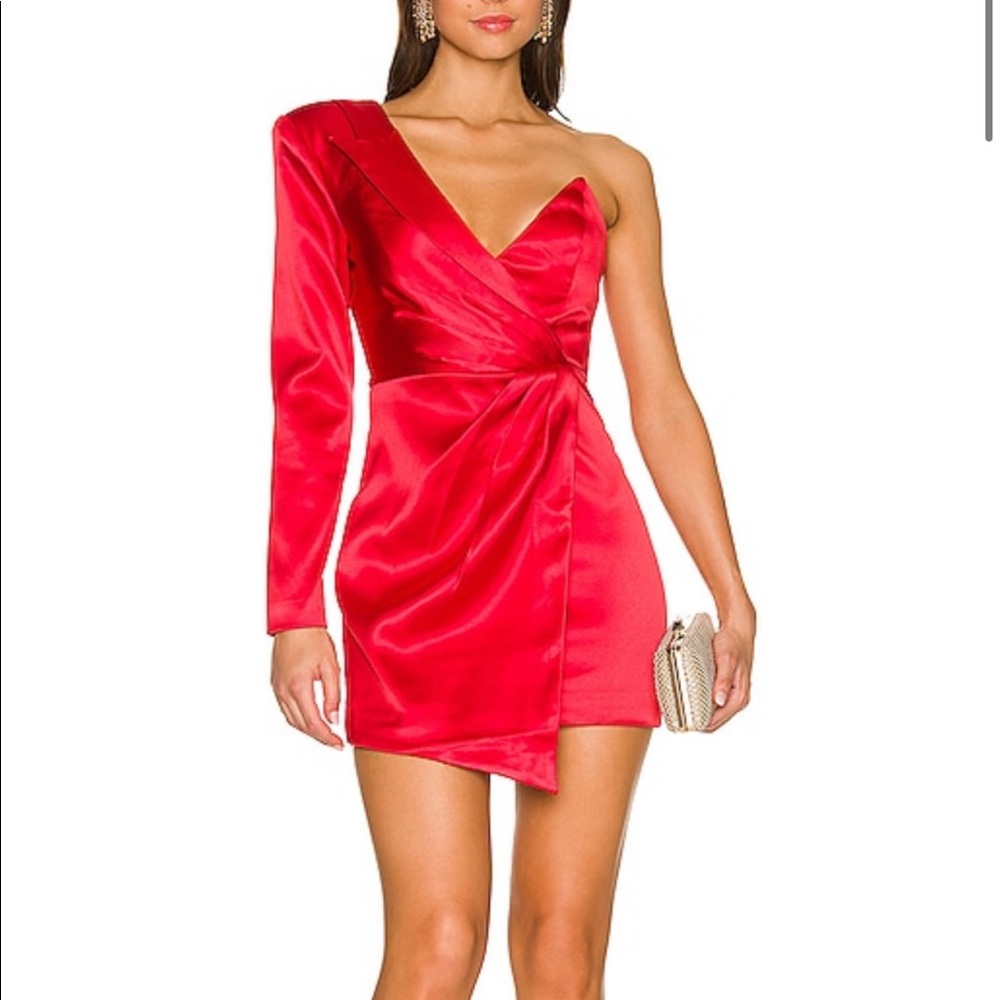 NBD Vanity Mini Dress in Red